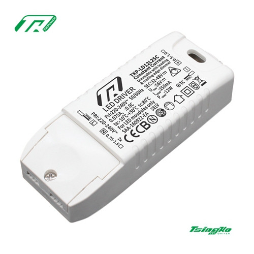 12W 250mA constant current triac dimmable LED driver